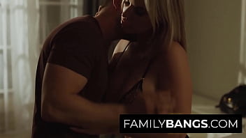 Preview 1 of Blck Mn - FamilyBangs.com ⭐ Passional Affair with StepMommy Waiting Horny in Bed,  Codey Steele,  Rachael Cavalli