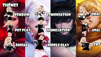 Preview 1 of Abg S - #4 Weiss vous prouve qui domine (RWBY Hentai JOI,  Femdom,  Denial,  CBT,  Feminisation)