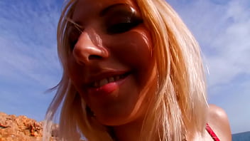 Preview 1 of Jony Shines Fuck Video - Hot blonde babe fucked hard at the beach