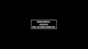 Preview 1 of Mom And Gangs - Hakuna MAMBO #3 (cut version) : Jessica Azul double anal fuck and nasty throat fucked (DAP,  0% pussy,  romain,  dirty talk,  ATM,  hourglass body) OB272