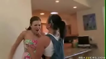 Preview 1 of Hand Over Mouths - Dominika and Lulu  tantalizing lesbian girls have sex outdoor - SlutLoad.com