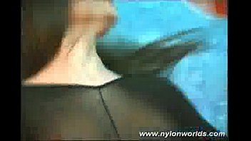 Preview 3 of Afghani S Vedios - Sexy nylon babe spreading legs