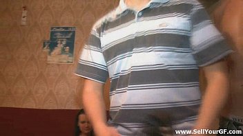 Preview 3 of Sex In A Mechanic Shed - Double blowjob Fleur Himera