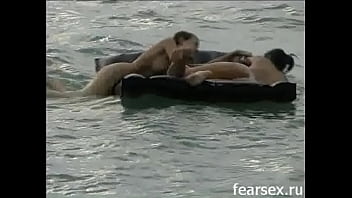 Preview 2 of Dpod - fearsex ru  - Tender Waves (Katerina,  Olesia and Valentina) 1
