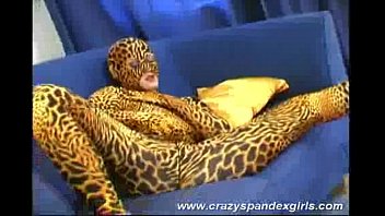 Preview 2 of Boy Have Sexy With Boy - Crazy spandex girl teasing sex