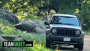 Preview 1 of Xxx Sexi Video Hd Gril Gril - Concept: Roadside Rescue by TeamSkeet Labs feat. Anya Olsen - Stranded Teen Fucks A Filthy Stranger