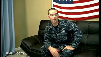 Preview 2 of 35 Year Garil - Navy Airman Jacks His Rod