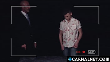 Preview 1 of Home Atory Sex - Master Ace Banner released Jack Waters testes from his tight grip and commanded him to lie on his back