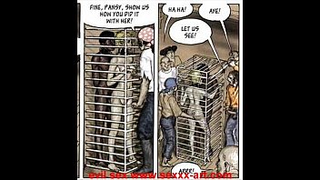 Preview 1 of Sara Jay Cowboy - Erotic Bondage Comics Hardcore Sex