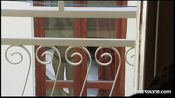 Preview 4 of Boiy Boiy Xx Vidiyo - While Getting a Handjob a Man Watches His Neighbors Have Sex