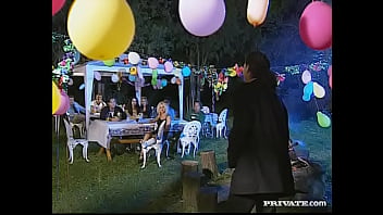 Preview 4 of Xxxxx Fatsssss Boooooobs Sex - Cindys Party Becomes an Orgy with DP and Blowjobs with Facials