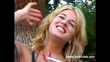 Preview 4 of Mature In Socks - Blond teen gets a good fucking
