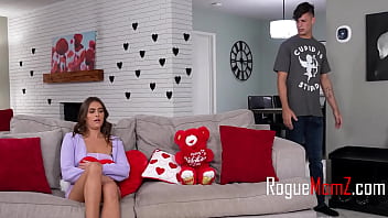 Preview 1 of Jordi And Monique Sex - Anti Valentines MILF Teaches StepSon &amp_ StepDaughter