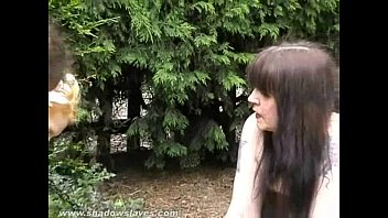 Preview 4 of Italian Orgy With Blondie - Bizarre outdoor degradation and strapon of busty uk amateur