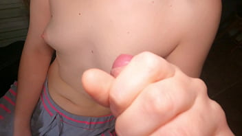Preview 2 of Melisa Laxmi - College Girl Gets Cum on Her Tiny 18 Year Old Tits!
