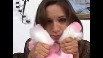 Preview 2 of Sudani Vedio - Petite Minx Amber Rayne Furiously Throat Nailed V50