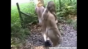 Preview 1 of Dad Trains Daughter - Amateur Lesbians Outdoor