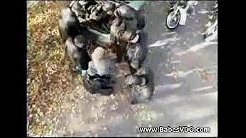 Preview 1 of Roman84 - Biker Babe Gang Bang