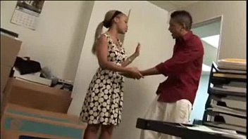 Preview 1 of Fuck Grandpa Japan - Horny Ebony Office Skank