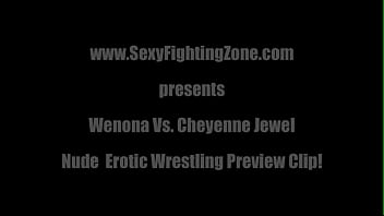 Preview 1 of Fire Latina - Wenona Vs. Cheyenne
