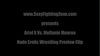 Preview 1 of Strong Hot Girls - Ariel X Vs. Mellanie Monroe