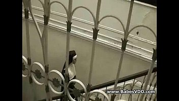Preview 1 of Lesbo Sex Join - Nuns fingering and dildo fuck