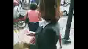 Preview 1 of Cuties Heels - REPARTIENDO PAPALES EN GARCIA.3GP