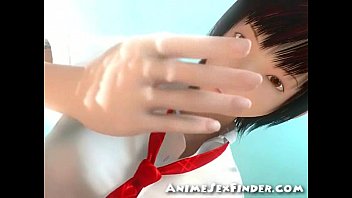 Preview 3 of Audrey Royal Interracial - 3D Japanese Handjob!