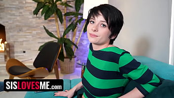 Preview 1 of Kids 17 Porno - When The Step-Parents Are Away,  The StepSiblings Will Play - SisLovesMe Sexual Tension