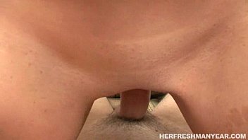 Preview 3 of Milf Assbig - blonde teen sucking and fucking her interviewers cock
