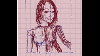 Preview 3 of Sislena Caparrosa - Drawing Beautiful Asian MILF Hot for you XXX Hentai Xvideos