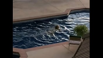 Preview 3 of Povar Hot Porn - Jaime Pressly - Poison Ivy - Pool Scene