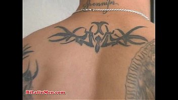 Preview 2 of Young Little Schoolgirls - This fine naked latino shows his fine body and big latino verga