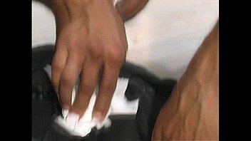 Preview 4 of Young Little Schoolgirls - This fine naked latino shows his fine body and big latino verga