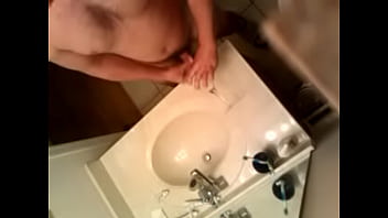Preview 3 of Fat Vergin Sex - horny in the bathroom
