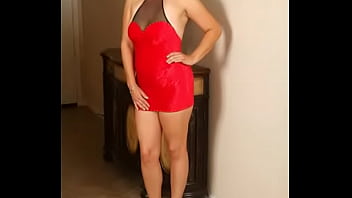 Preview 2 of Red Bukkake - hot mature women