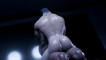 Preview 4 of The Blacked Comporn - Se satisface con musculoso enmascarado