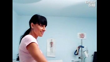 Preview 1 of Forced Orgasm Teen Squirt - Jessica pussy gyno visit at kinky gynoclinic