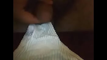 Preview 1 of Blonde In Socks - enjoying the panties of my wife 2