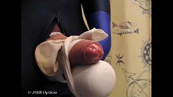 Preview 4 of Sex Film Hantu Indonesia - Vibrator tied to dick