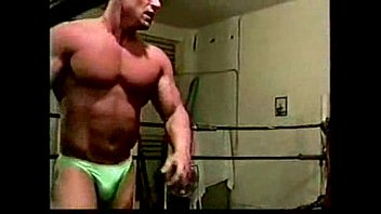 Preview 3 of Cfnm Kelly Hart - Steve Sterling wrestles Myles West