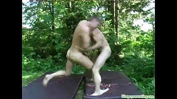Preview 1 of Studio 66 Mica Martinez - Gay-fight: the battle of naked boys on the nature (1) Part 1