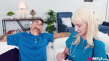Preview 1 of Amsterdam Sex Tape - Naughty Nurses Swap Stepmoms Joslyn Jane and Kate Dee