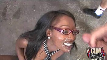 Preview 4 of Alwas With Me Xxx - Cute Ebony Teen Gangbanged!