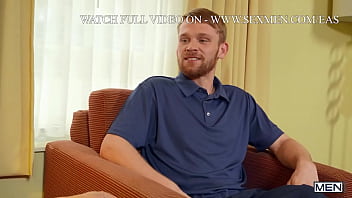 Preview 2 of Dbz Gifs - Travelling For Dick Part 2: Bareback / MEN / Jax Thirio,  Calhoun Sawyer  / watch full at  www.sexmen.com/eas