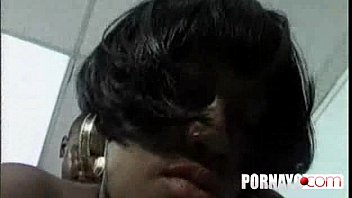 Preview 3 of Poor Sakura Femdom - Fat One Gets Titty Fucked In Black MFF Threesome