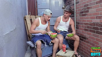 Preview 1 of Xxx Video Www Con Hindi - TRAILERTRASHBOYS Twinks Jack Waters And Asher Day Bareback