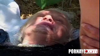 Preview 2 of Cum Inside Mature Boy - An Old Granny Takes Out Her Teeth One Last Time