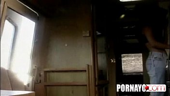 Preview 2 of Syukou Club - Brunette Gets Fucked And Facialed In Mobile Home