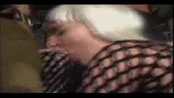 Preview 4 of Casting Couch Ffm Ambush - blonde whore on three huge masked cocks